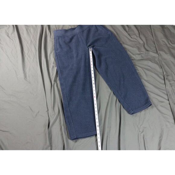 Patagonia Pants Womens Large Nena Fleece Blue Purple Pull On Straight 2021 - Picture 10 of 12